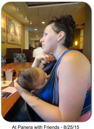 At Panera with Friends - 8/25/15